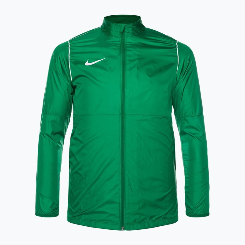 Giacca da calcio da uomo Nike Park 20 Rain Jacket verde pino/bianco/bianco