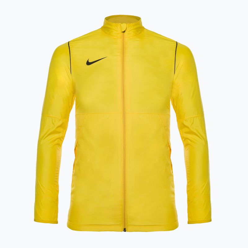 Giacca da calcio da uomo Nike Park 20 Rain Jacket tour giallo/nero/nero