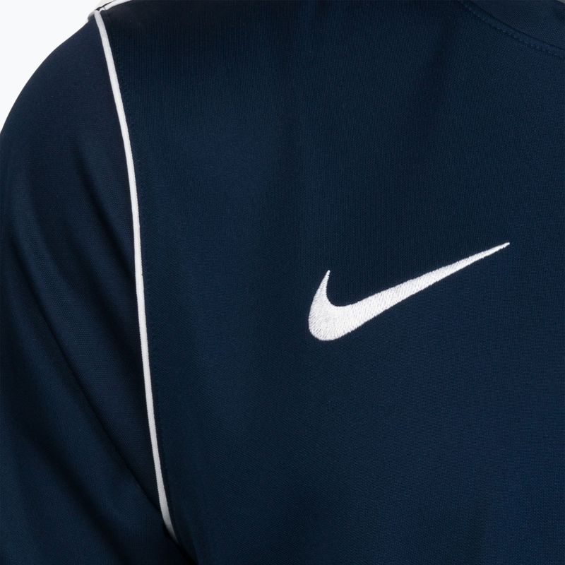 Maglietta da allenamento Nike Dri-Fit Park 20 ossidiana/bianco da uomo 3