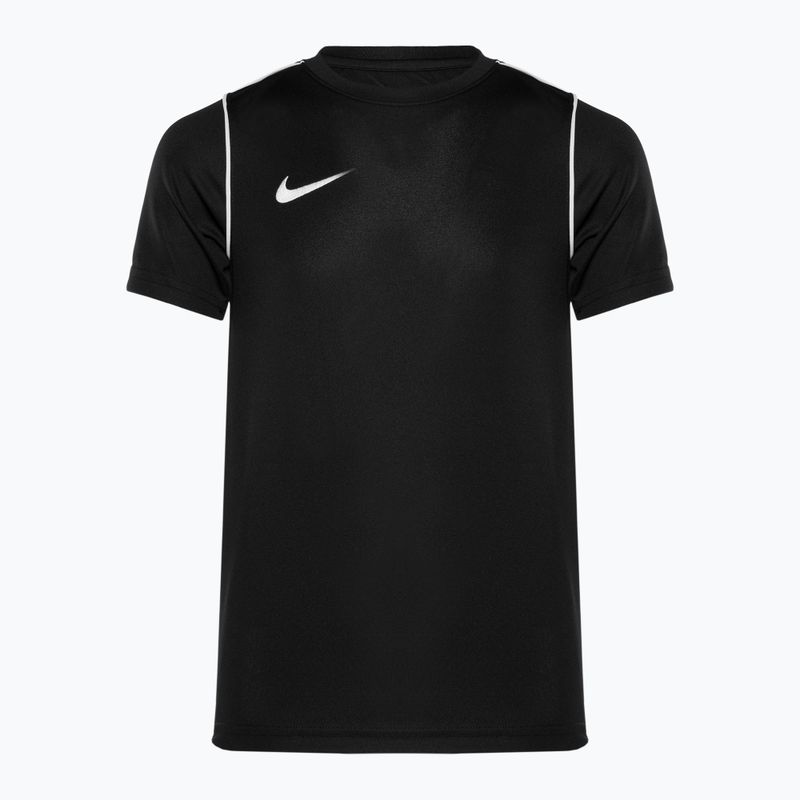 Maglia da calcio Nike Dri-Fit Park 20 nero/bianco da bambino