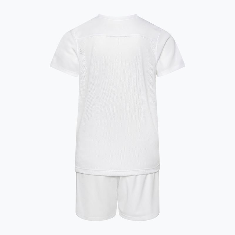 Set da calcio Nike Dri-FIT Park Little Kids bianco/bianco/nero 3
