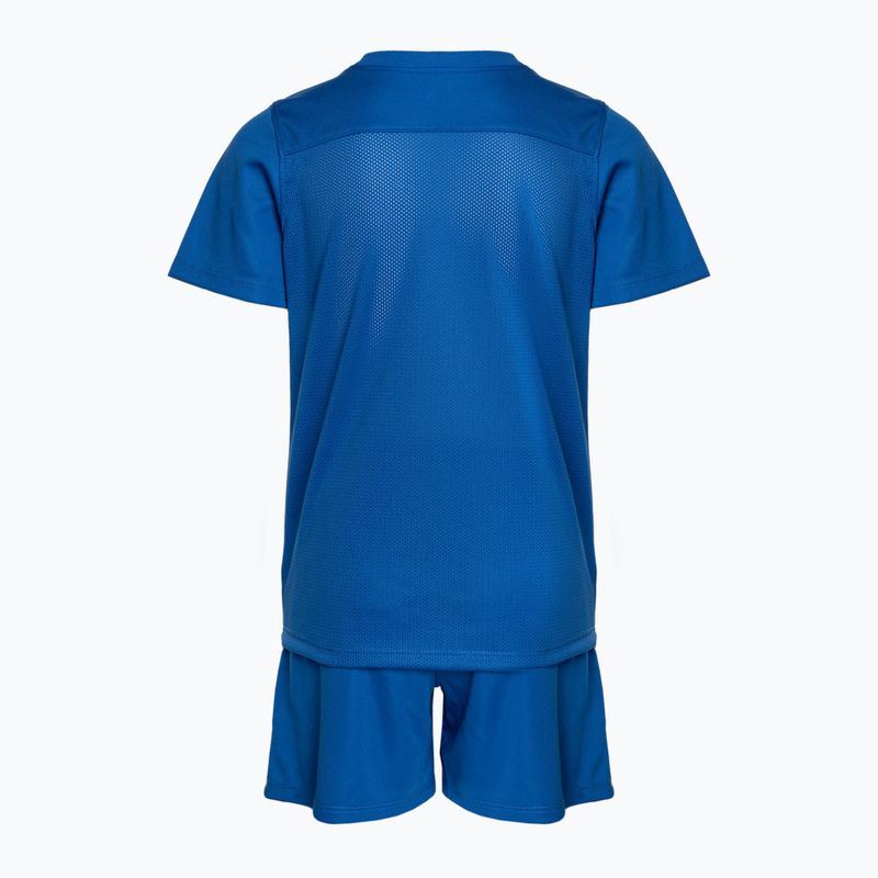 Set da calcio Nike Dri-FIT Park Little Kids blu reale/blu reale/bianco 3