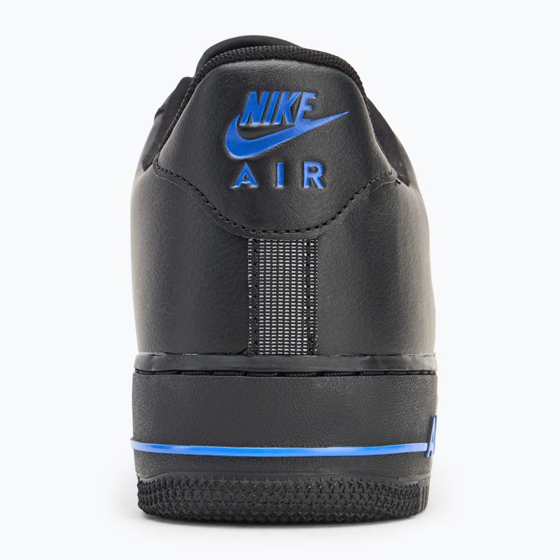 Uomo Nike Air Force 1 Jewel scarpe nere 6