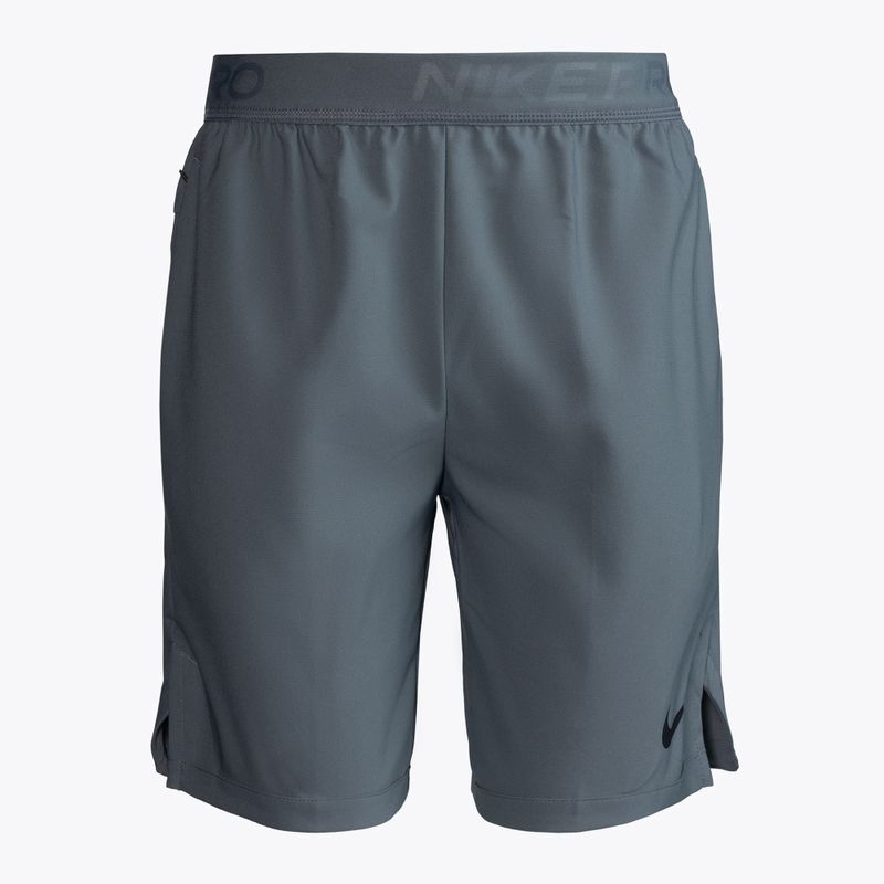 Pantaloncini da allenamento da uomo Nike Flex Vent Max Short grigio fumo/nero