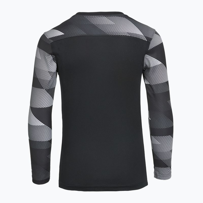 Felpa da calcio Nike Dri-Fit Park IV Goalkeeper nero/bianco da bambino 2