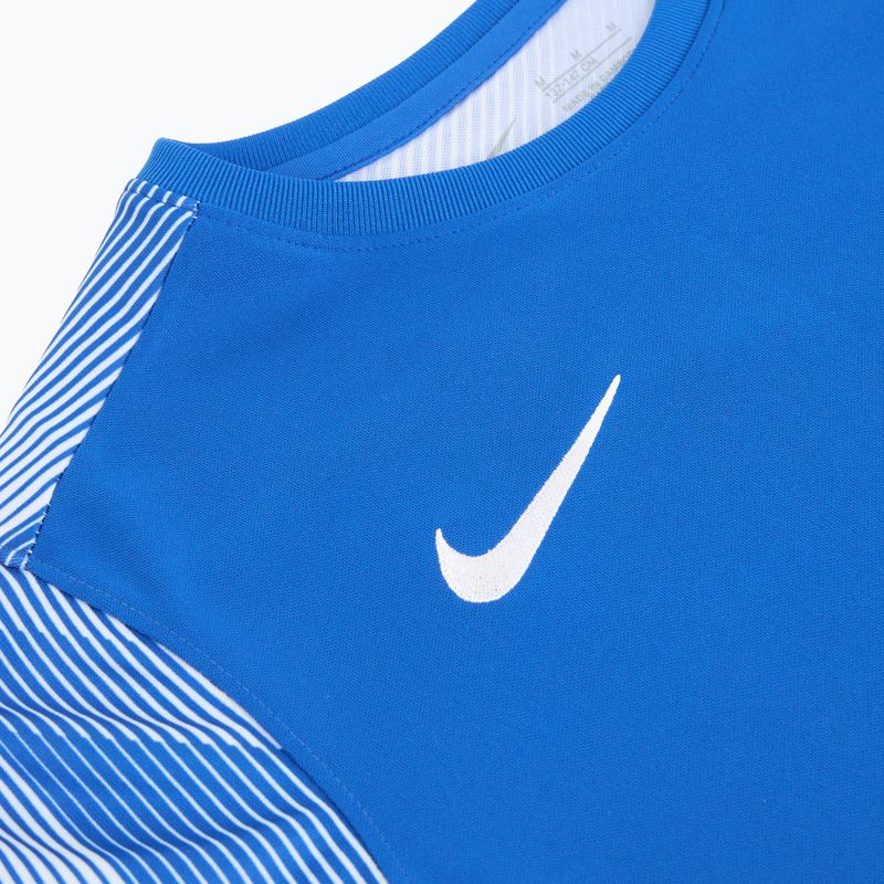 Felpa da calcio Nike Dri-Fit Park IV Goalkeeper bambino blu royal/bianco 3