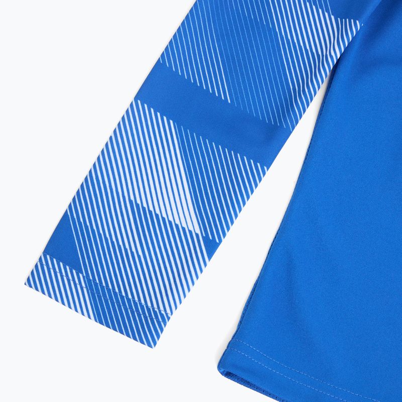 Felpa da calcio Nike Dri-Fit Park IV Goalkeeper bambino blu royal/bianco 4