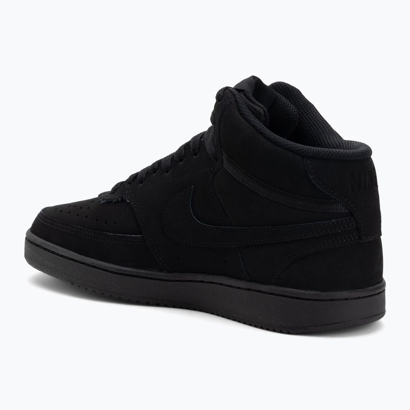 Scarpe uomo Nike Court Vision Mid black/black/black 3