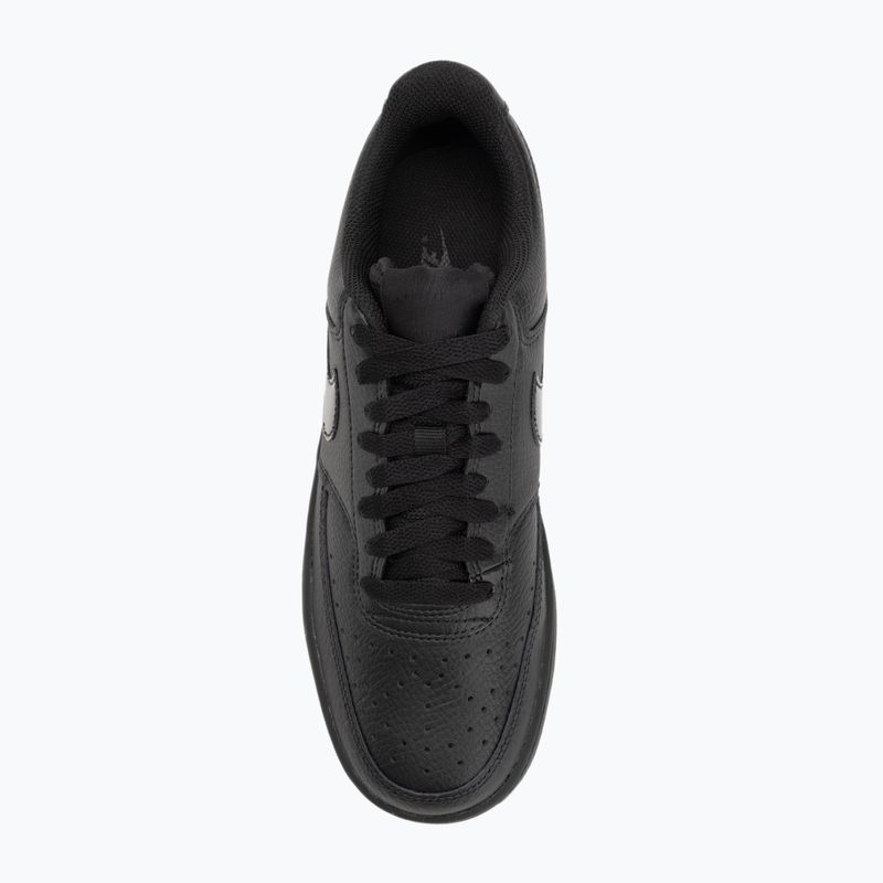 Scarpe Nike Court Vision Low da donna nero/nero 5