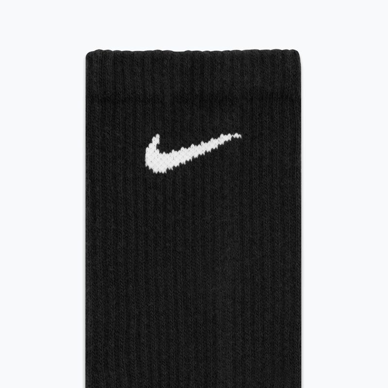 Calzini da uomo Nike Everyday Plus Cushioned Crew 6 pairs black/white 5