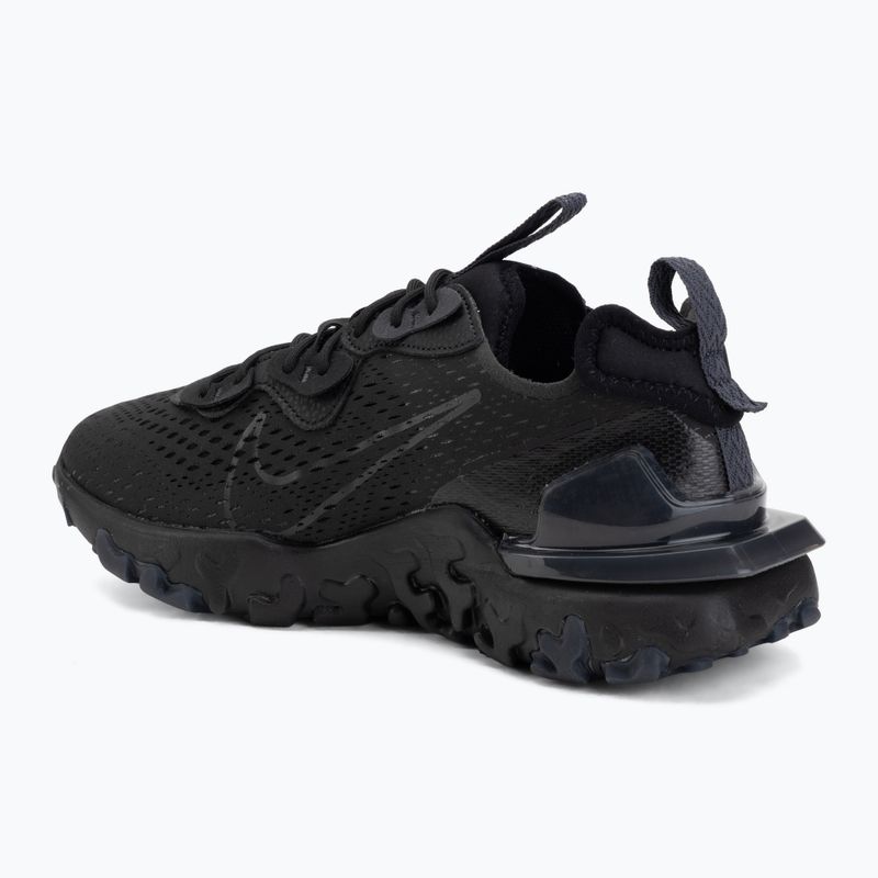 Scarpe da uomo Nike React Vision black/black/anthracite/anthracite 3