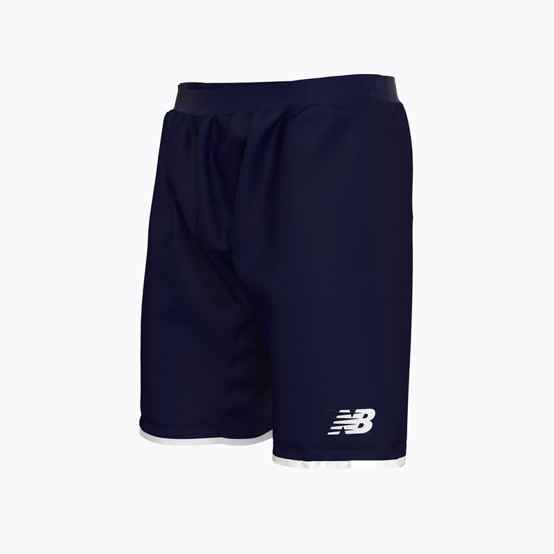 Pantaloncini da calcio da bambino New Balance Match navy