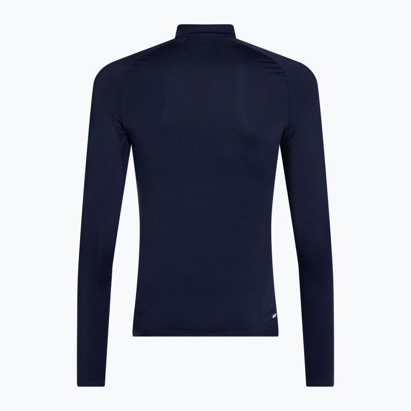 Felpa da calcio da uomo New Balance Training 1/4 Zip Knitted navy 2