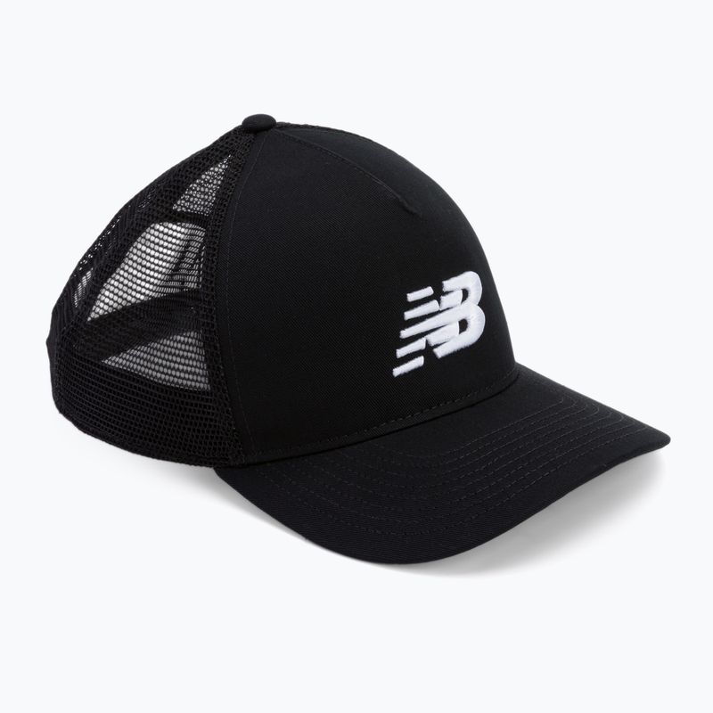 Cappello da baseball New Balance Lifestyle Athletics Trucker bianco/nero