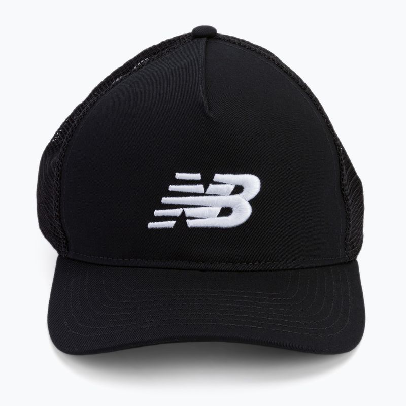 Cappello da baseball New Balance Lifestyle Athletics Trucker bianco/nero 4