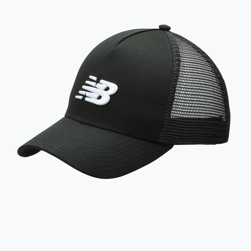 Cappello da baseball New Balance Lifestyle Athletics Trucker bianco/nero 5