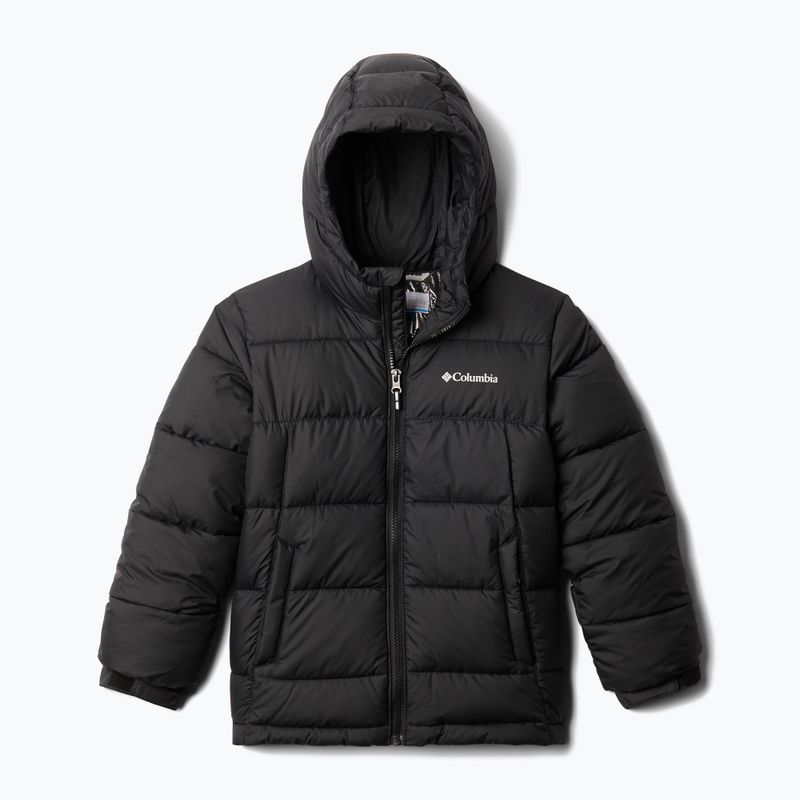 Columbia Pike Lake Piumino da bambino con cappuccio nero