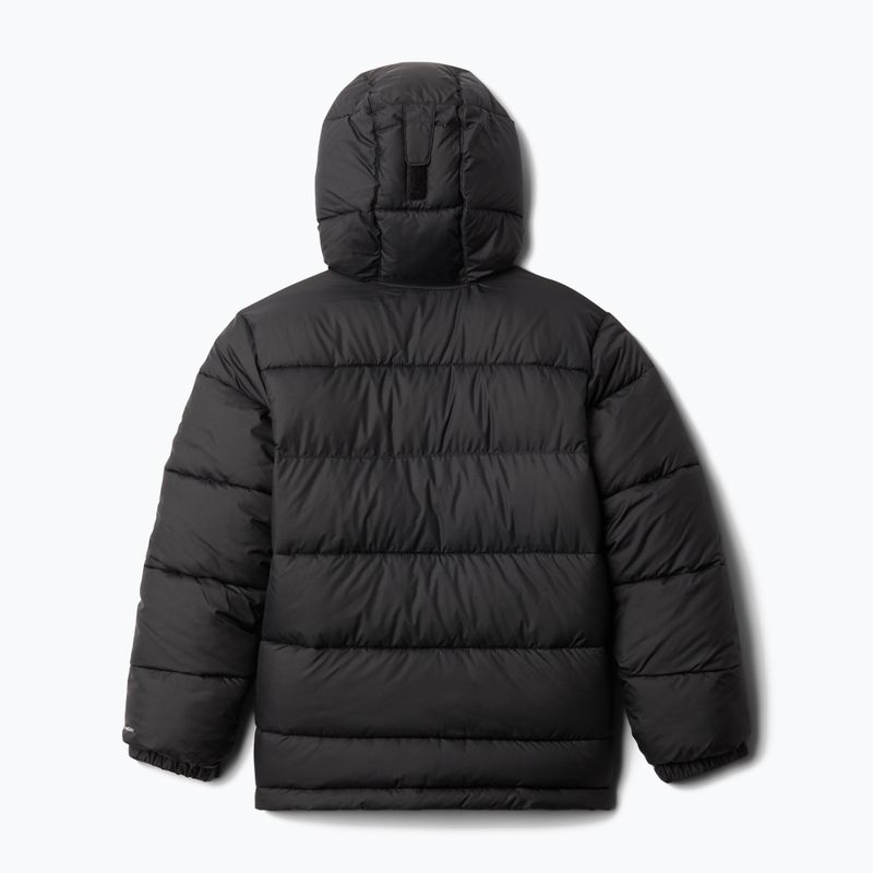Columbia Pike Lake Piumino da bambino con cappuccio nero 2