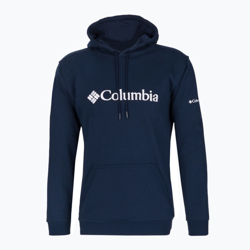 Felpa da uomo Columbia CSC Basic Logo II Hoodie collegiale navy/con logo CSC 6