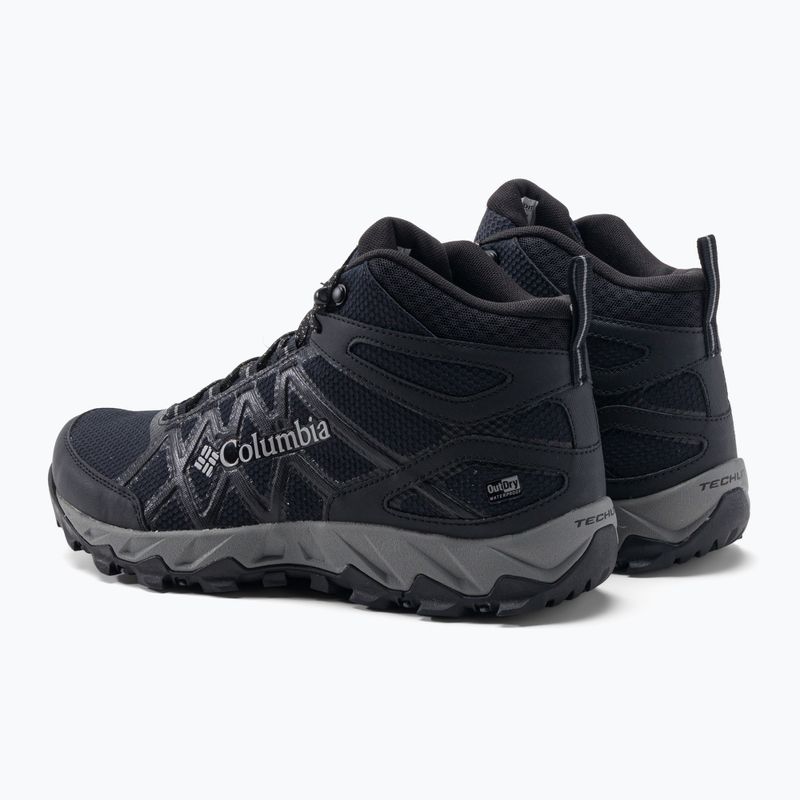Columbia Peakfreak X2 Mid Outdry nero/ peltro scuro, scarpe da trekking da uomo 3