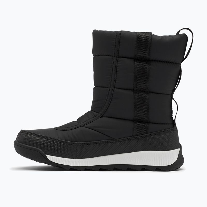 Sorel Outh Whitney II Puffy Mid junior stivali da neve nero 8