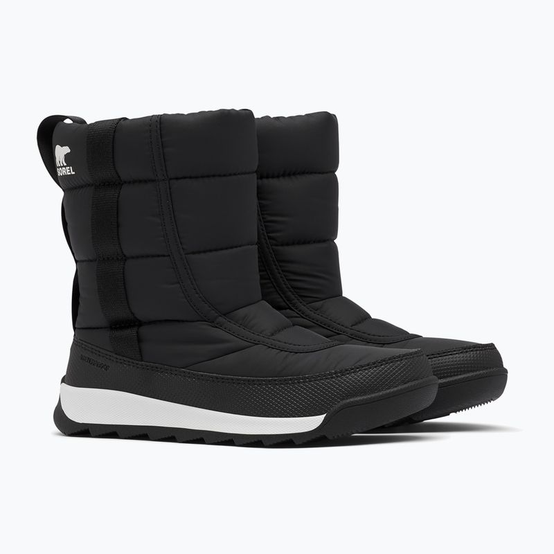 Sorel Outh Whitney II Puffy Mid junior stivali da neve nero 9