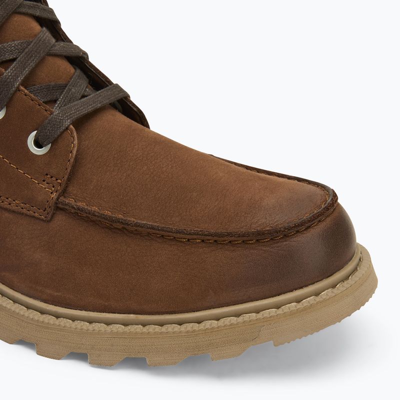 Scarpe Sorel Madson II Moc Toe WP tabacco da uomo 7