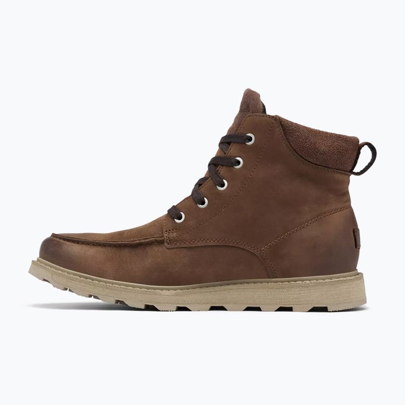 Scarpe Sorel Madson II Moc Toe WP tabacco da uomo 10