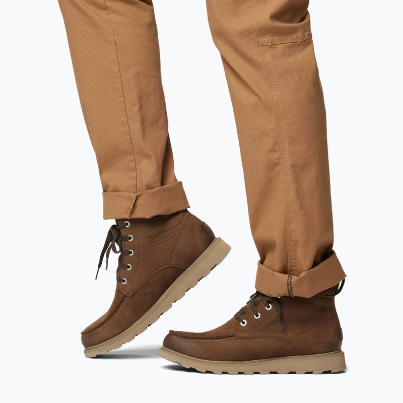 Scarpe Sorel Madson II Moc Toe WP tabacco da uomo 14