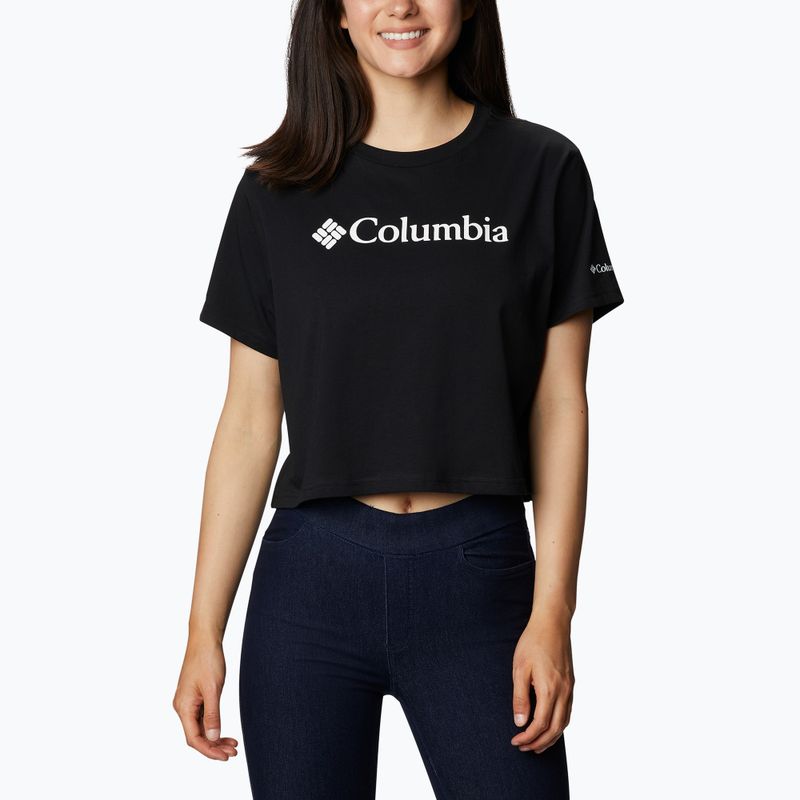 Columbia North Cascades Cropped trekking shirt donna nero