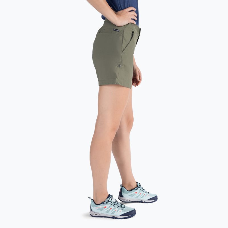 Columbia Firwood Camp II pantaloncini da trekking da donna verde pietra 2