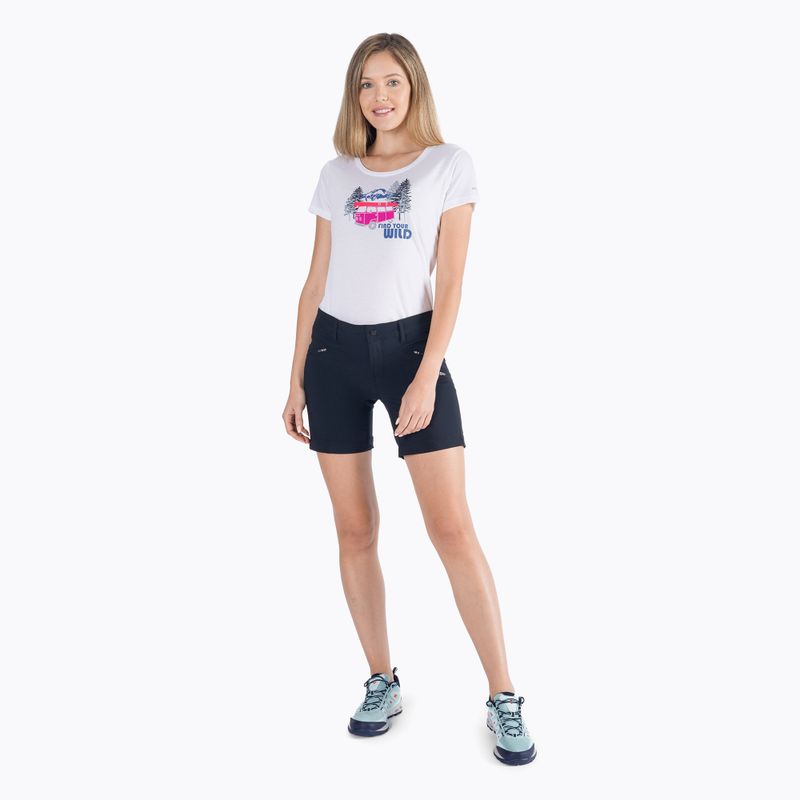 Pantaloncini da trekking Columbia Peak to Point da donna, nero 2
