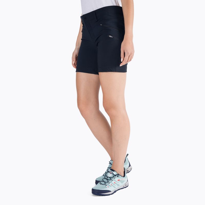 Pantaloncini da trekking Columbia Peak to Point da donna, nero 4