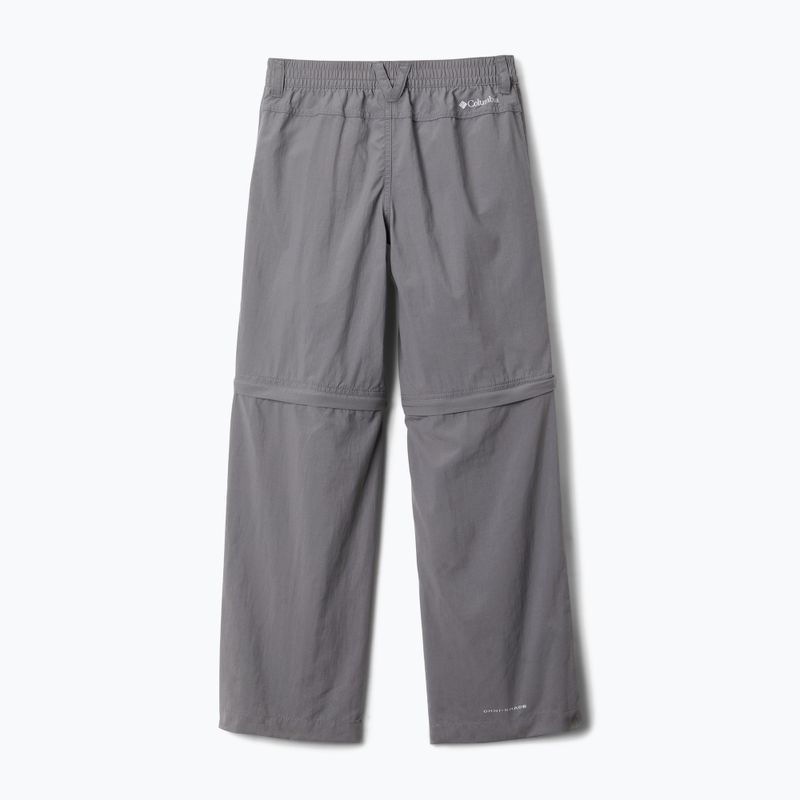 Pantaloni da trekking Columbia Silver Ridge IV city grey per bambini 2