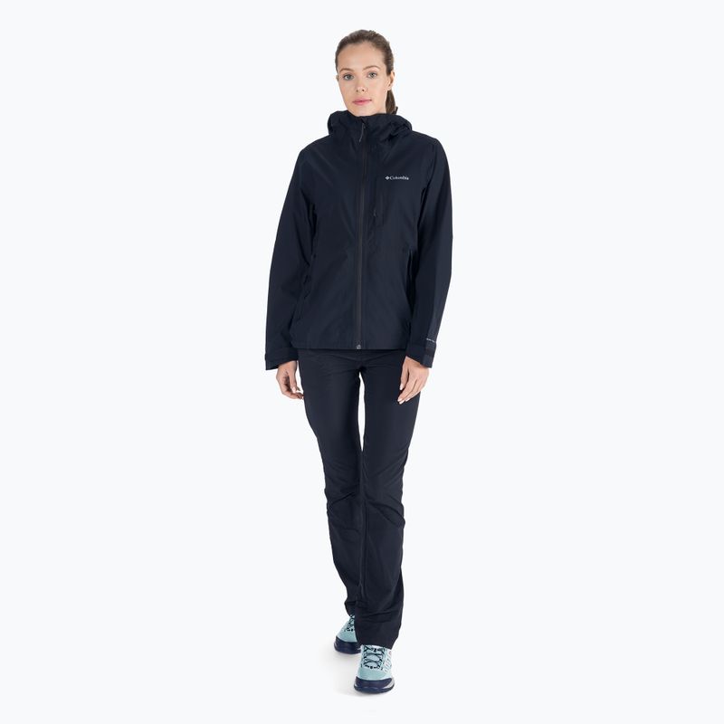 Columbia giacca da pioggia Omni-Tech Ampli-Dry donna nero 7