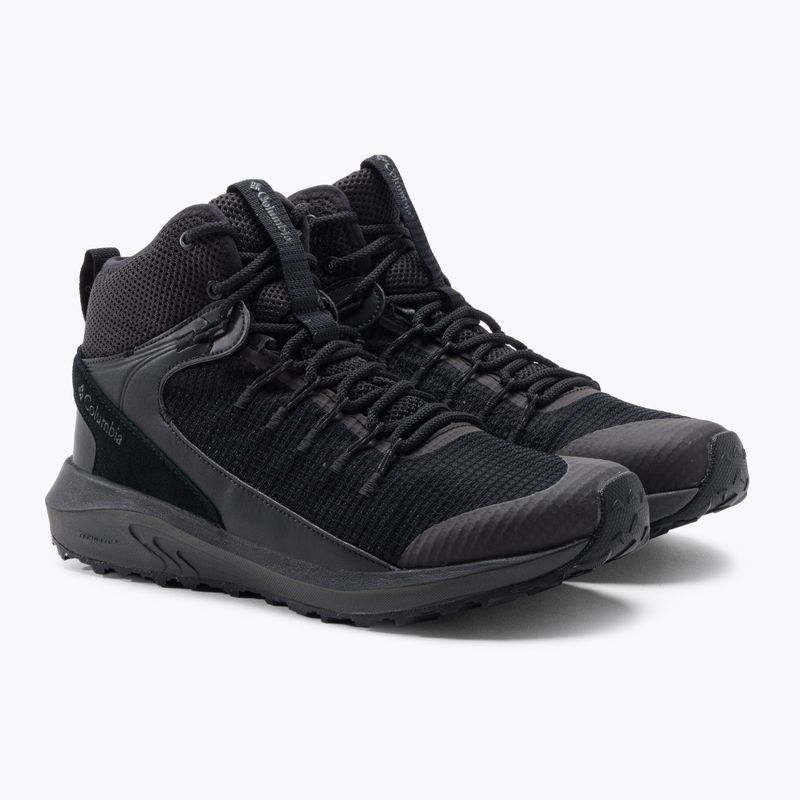 Columbia Trailstorm Mid Wp nero/grigio scuro, scarpe da trekking da uomo 5