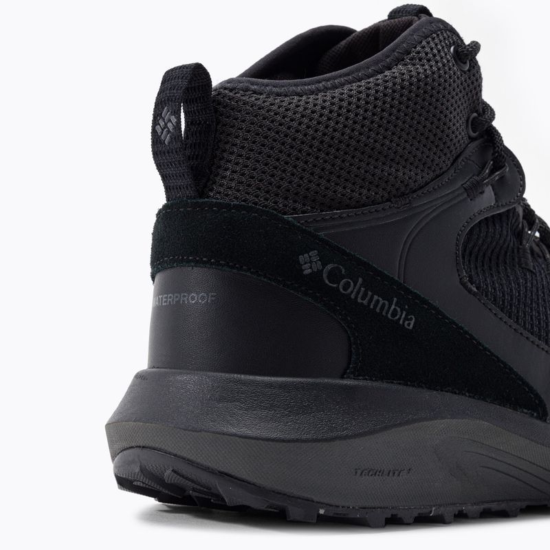 Columbia Trailstorm Mid Wp nero/grigio scuro, scarpe da trekking da uomo 7