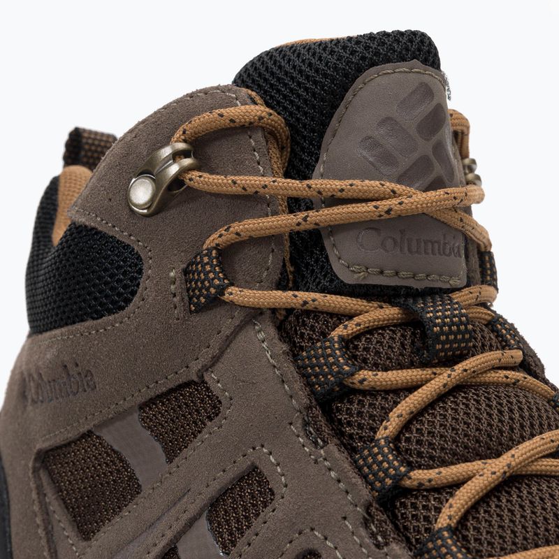 Columbia Redmond III Mid Wp, stivali da trekking da uomo in cordovan/elk 18
