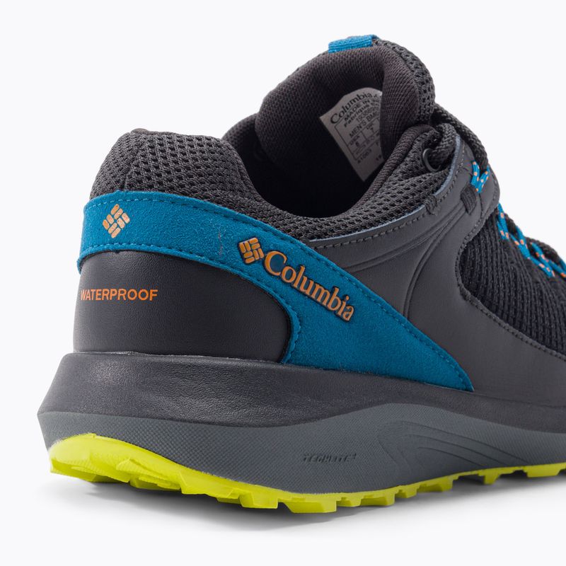 Columbia Trailstorm Wp nero/solar scarpe da trekking da uomo 7