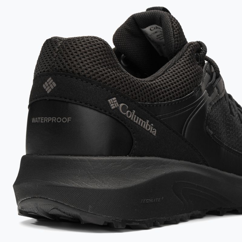 Columbia Trailstorm Wp nero/nero scarpe da trekking da uomo 8
