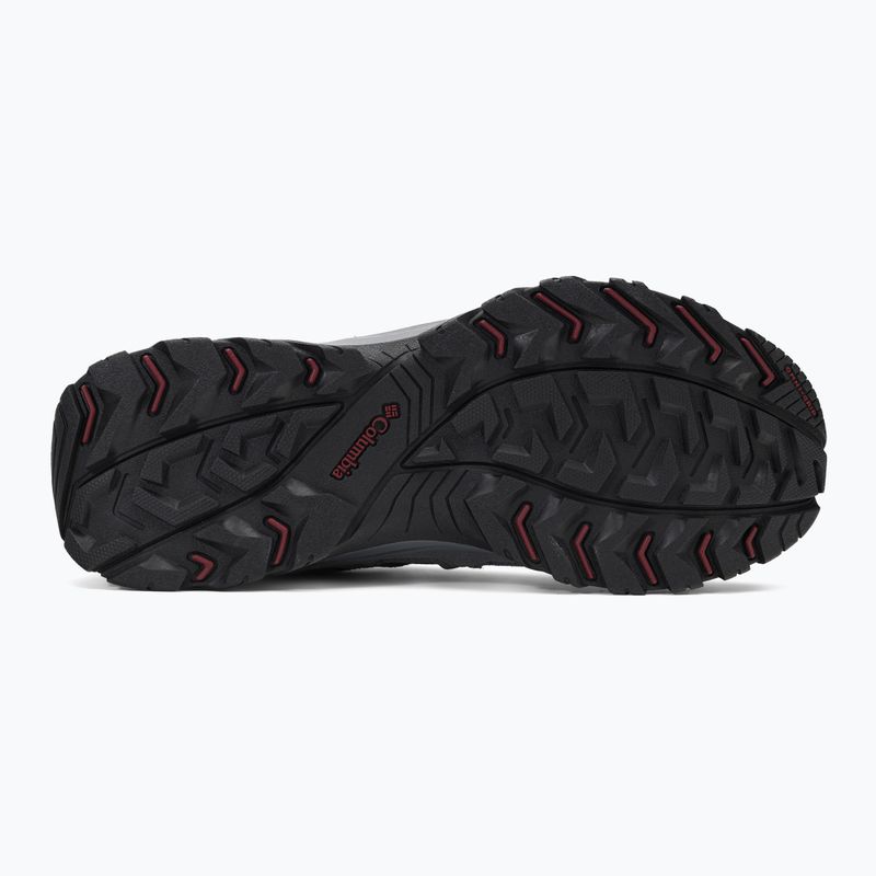Columbia Redmond III Wp ti grigio acciaio/nero scarpe da trekking da uomo 5