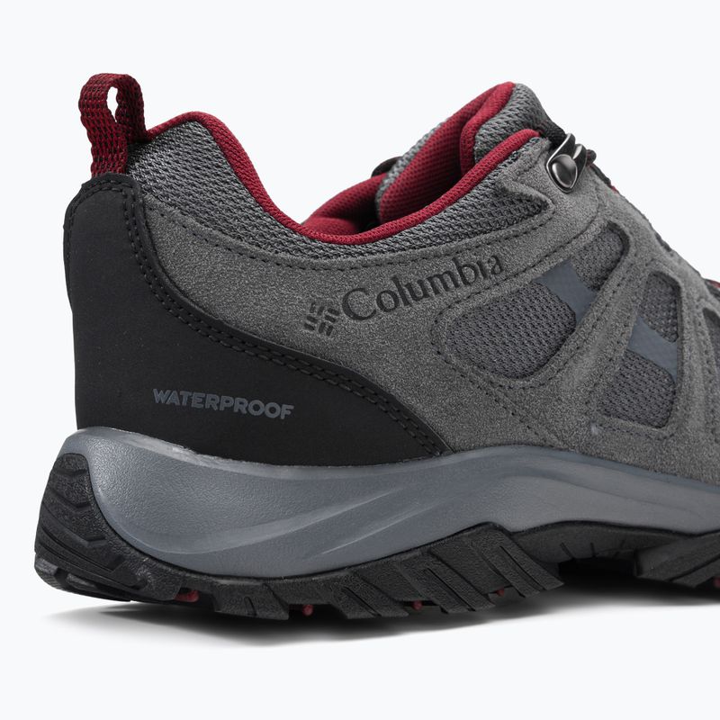 Columbia Redmond III Wp ti grigio acciaio/nero scarpe da trekking da uomo 8