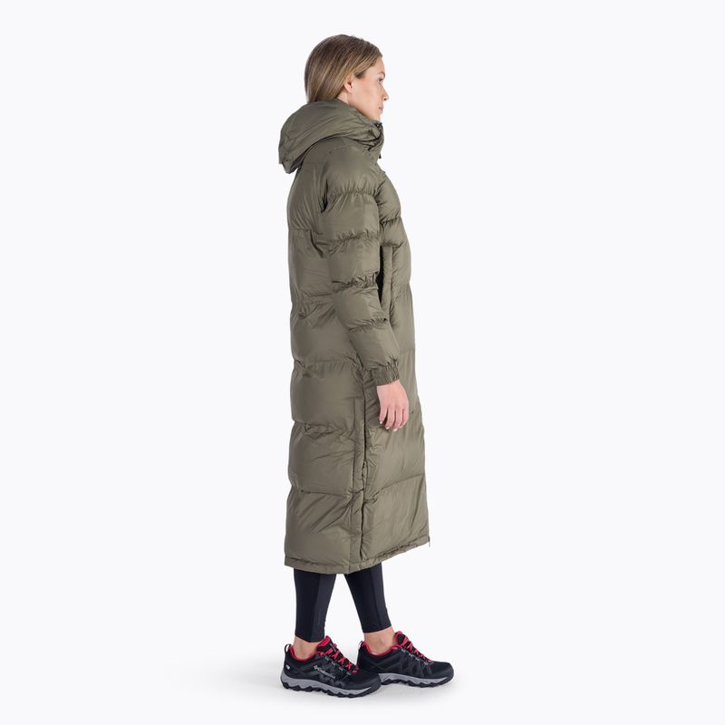 Piumino Columbia Pike Lake Long verde pietra/verde oliva da donna 2