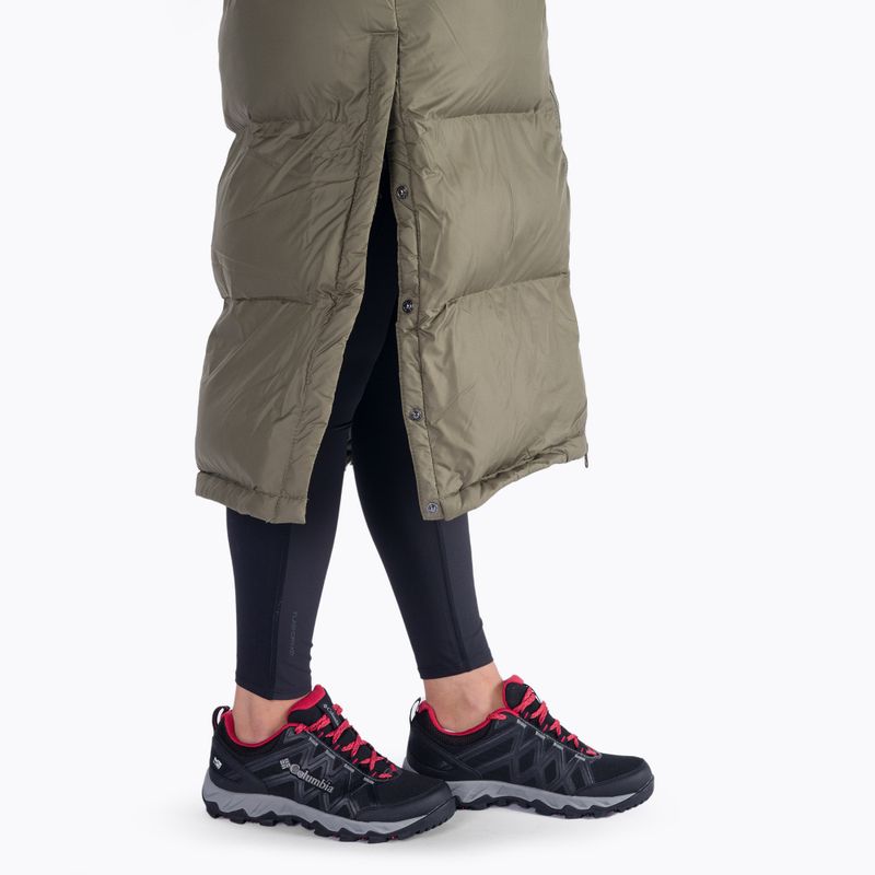 Piumino Columbia Pike Lake Long verde pietra/verde oliva da donna 4