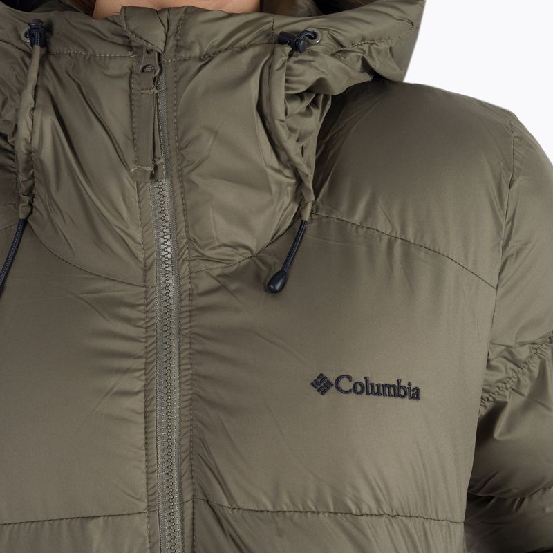 Piumino Columbia Pike Lake Long verde pietra/verde oliva da donna 5