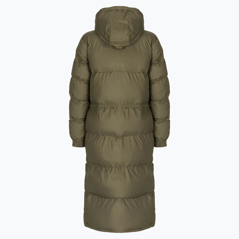 Piumino Columbia Pike Lake Long verde pietra/verde oliva da donna 9
