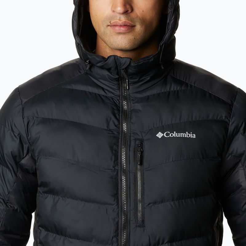 Columbia Labyrinth Loop Uomo Piumino con cappuccio nero 5