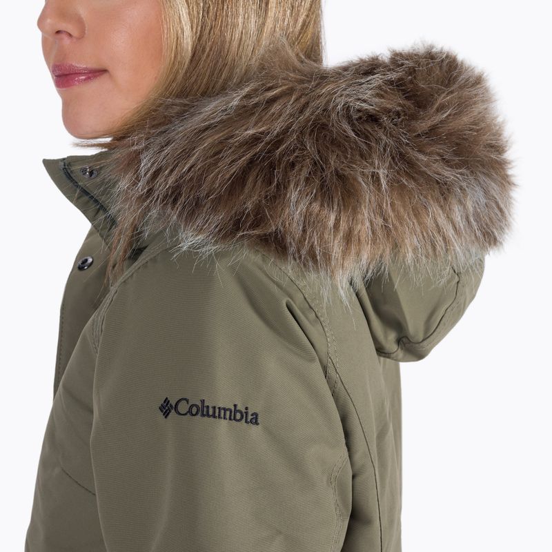 Cappotto invernale donna Columbia Little Si Insulated Parka verde pietra 4