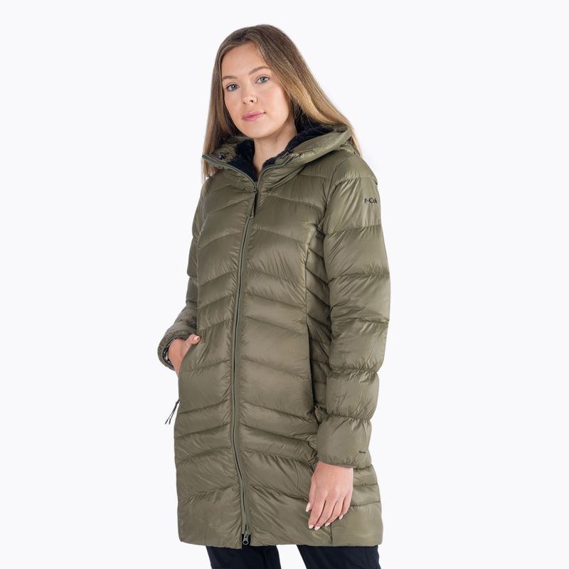 Columbia piumino donna Autumn Park Down Mid verde pietra