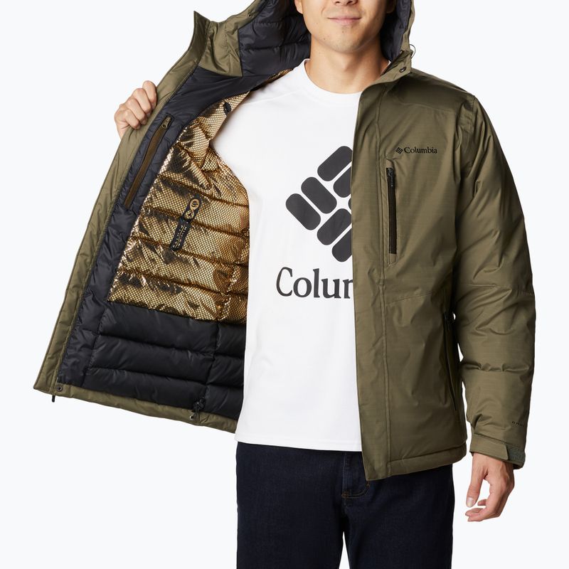 Giacca invernale Columbia Oak Harbor Insulated verde pietra da uomo 4